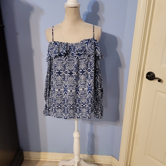 Karen Kane Large Womens Blouse - Picture 1 of 8